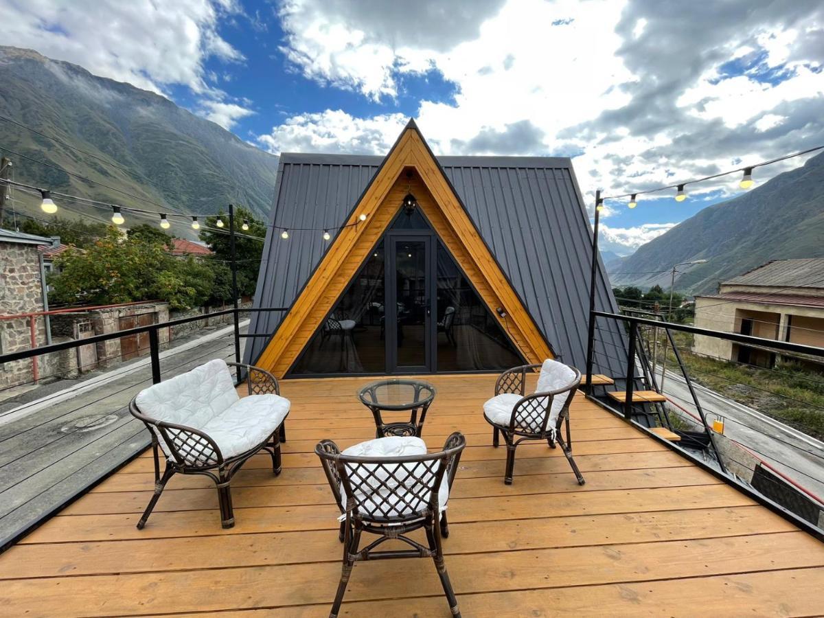 Magic Hut_Kazbegi Villa Exteriör bild